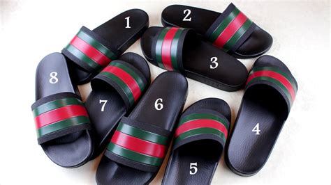 best fake gucci flip flops|faux gucci flip flops.